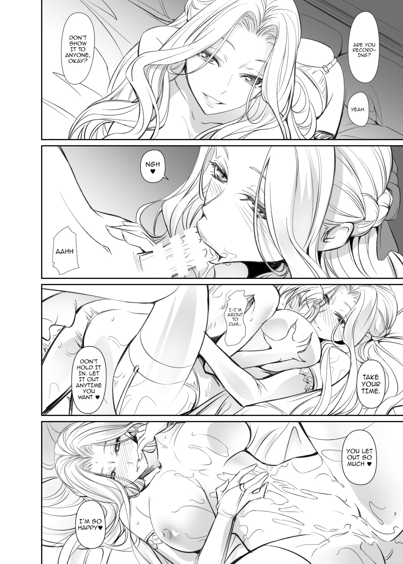 Hentai Manga Comic-My Friend's Mother-Read-7